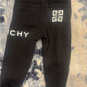 Givenchy Black Sweatpants with Logo Detail